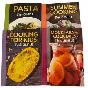 🍒 4 New fun cookbooks with photos, Made Simple